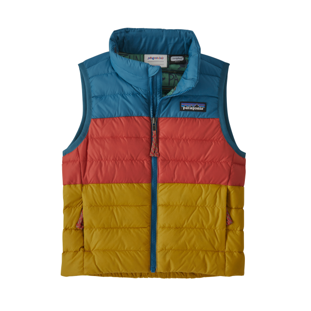 Patagonia Baby Down Sweater Vest WAVB Wavy Blue
