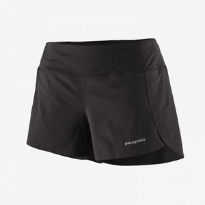 Patagonia W Strider Pro Shorts - 3 1/2 in. BLK Black