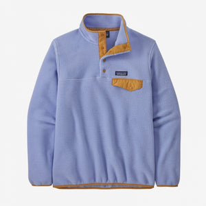 Patagonia Womens Lightweight Synchilla Snap-T Pullover Pale Periwinkle