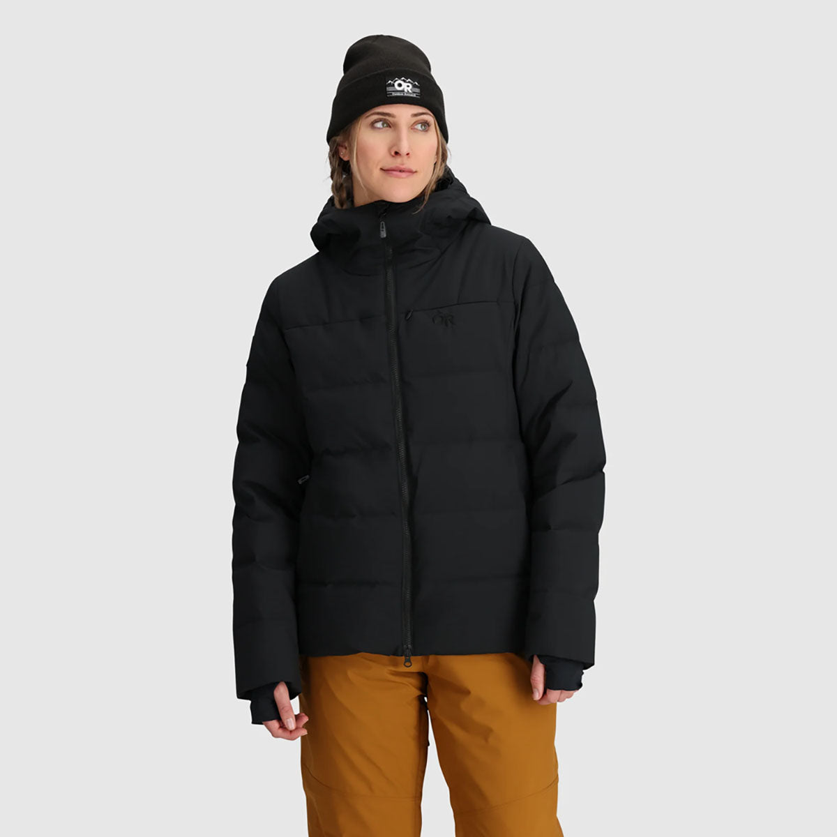 Outdoor Research Womens Snowcrew Down Jacket Black