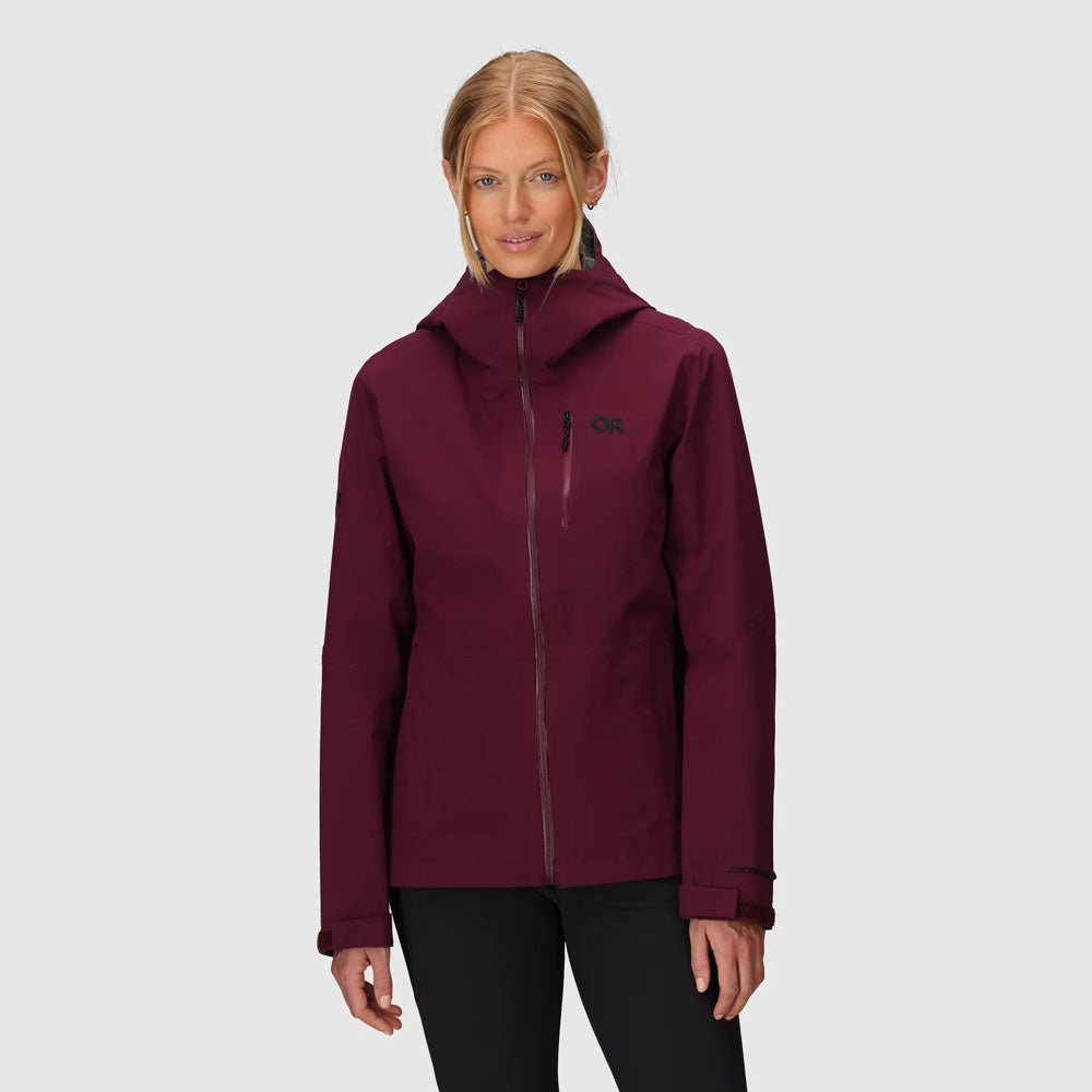 Outdoor Research Womens Aspire 3L Jacket Winterberry