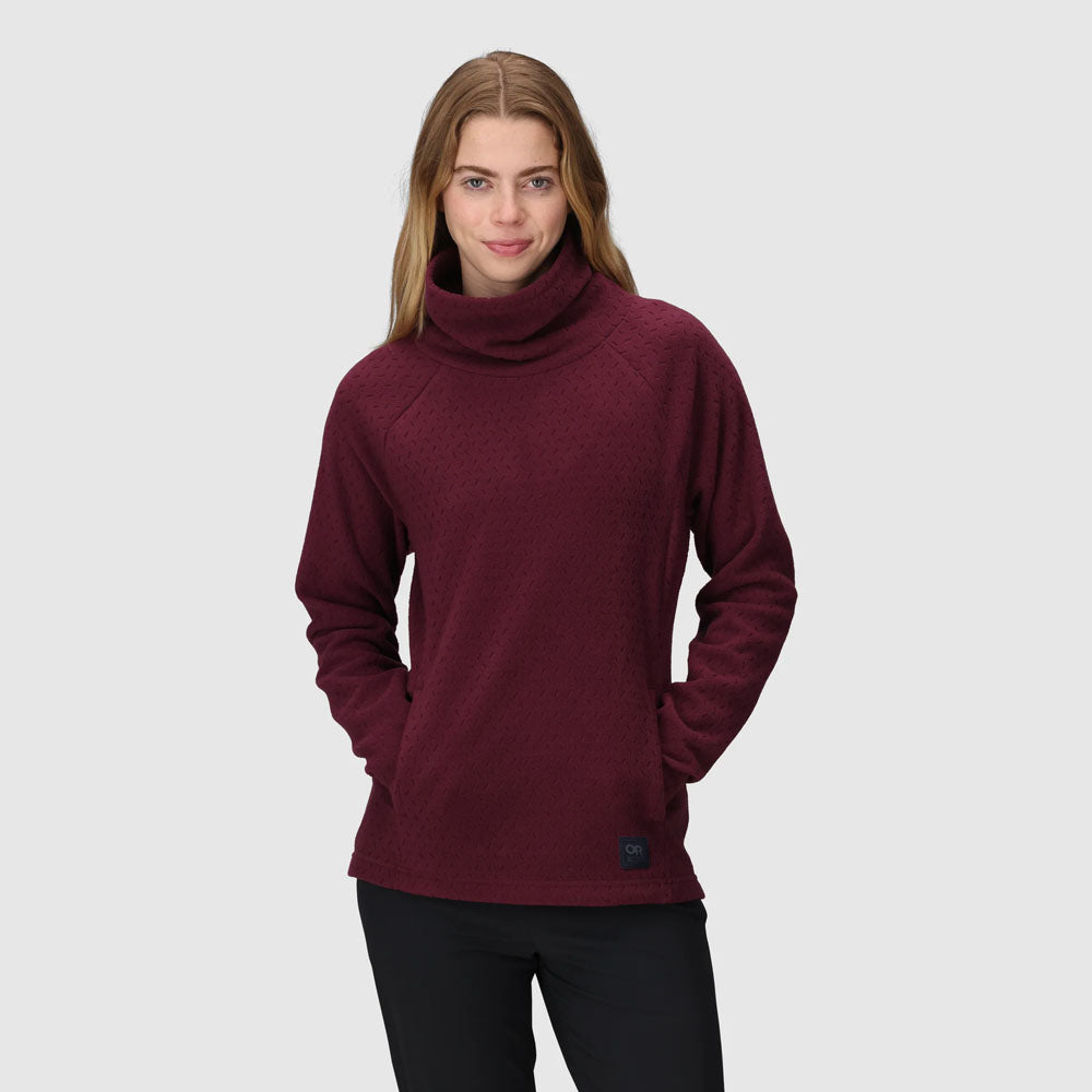 Outdoor Research Womens Trail Mix XT Fleece Cowl Winterberry