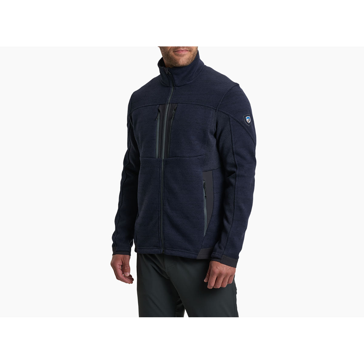 Kuhl Mens Aktivator Fleece Full Zip Mutiny Blue