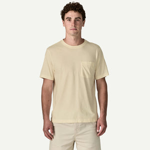 Patagonia Mens Daily Pocket Tee Undyed Natural