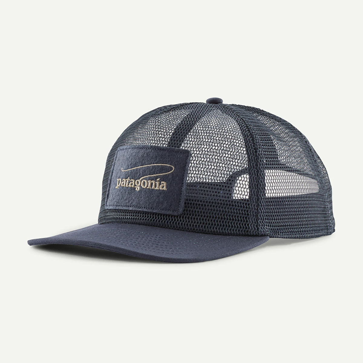 Patagonia Breezefarer Cap Casting Logo: Smolder Blue