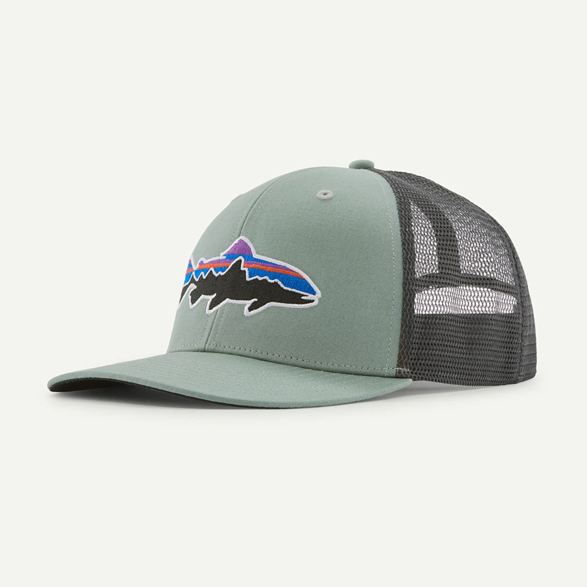 Patagonia Fitz Roy Trout Trucker Hat Cover Green
