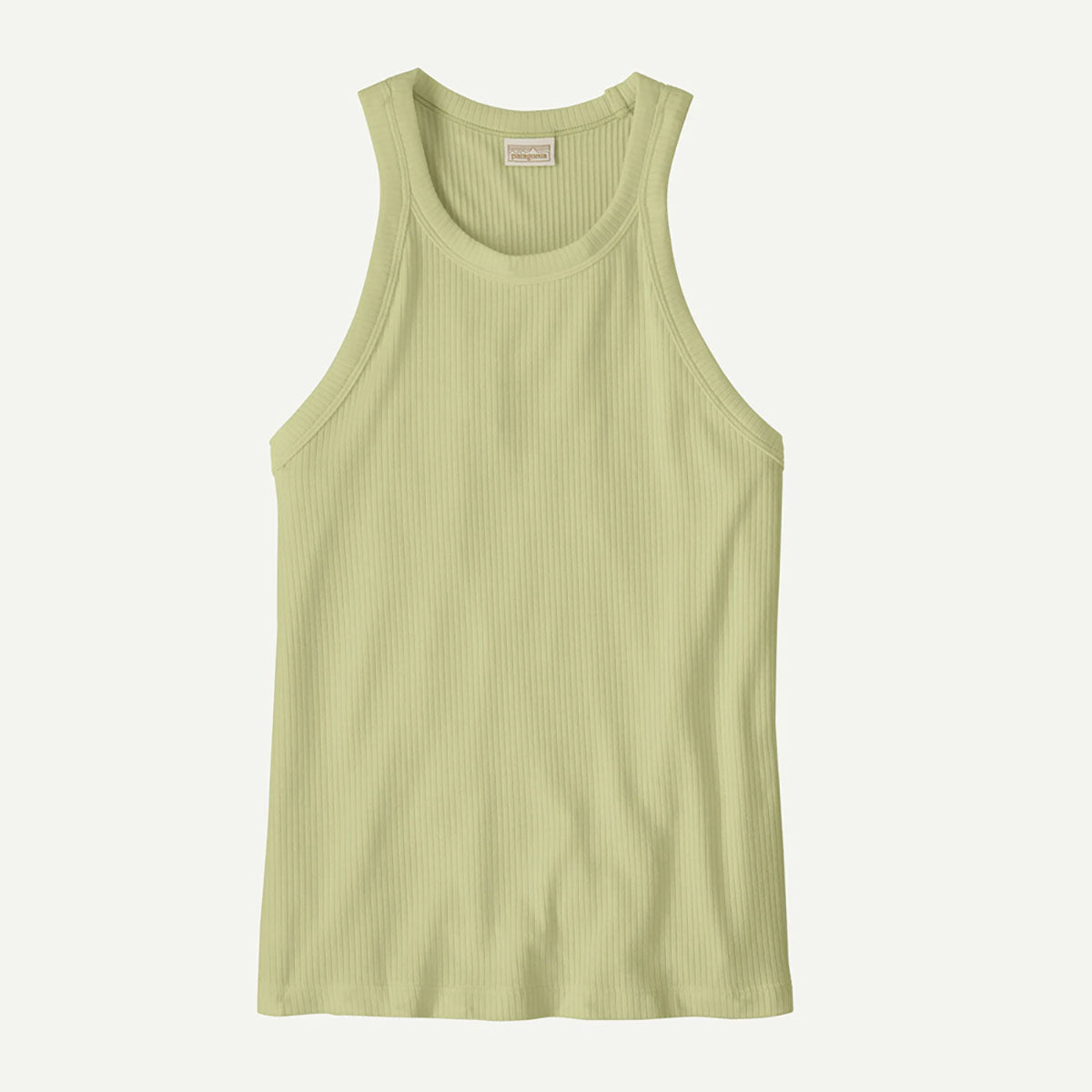 Patagonia Womens Rib Knit Tank Top Lichen Green