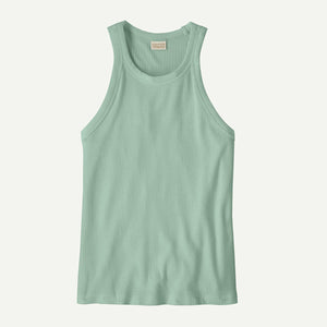 Patagonia Womens Rib Knit Tank Top Thin Ice