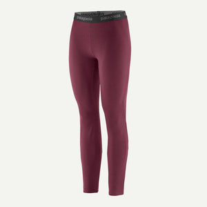 Patagonia Womens Capilene Thermal Weight Bottoms Berry Fig