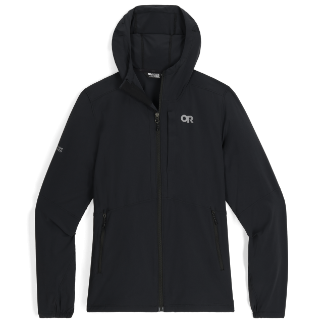 Outdoor Research W Ferrosi Hoodie 0001 Black