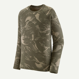 Patagonia Mens Capilene Midweight Crewneck Polar Breeze: Basin Green