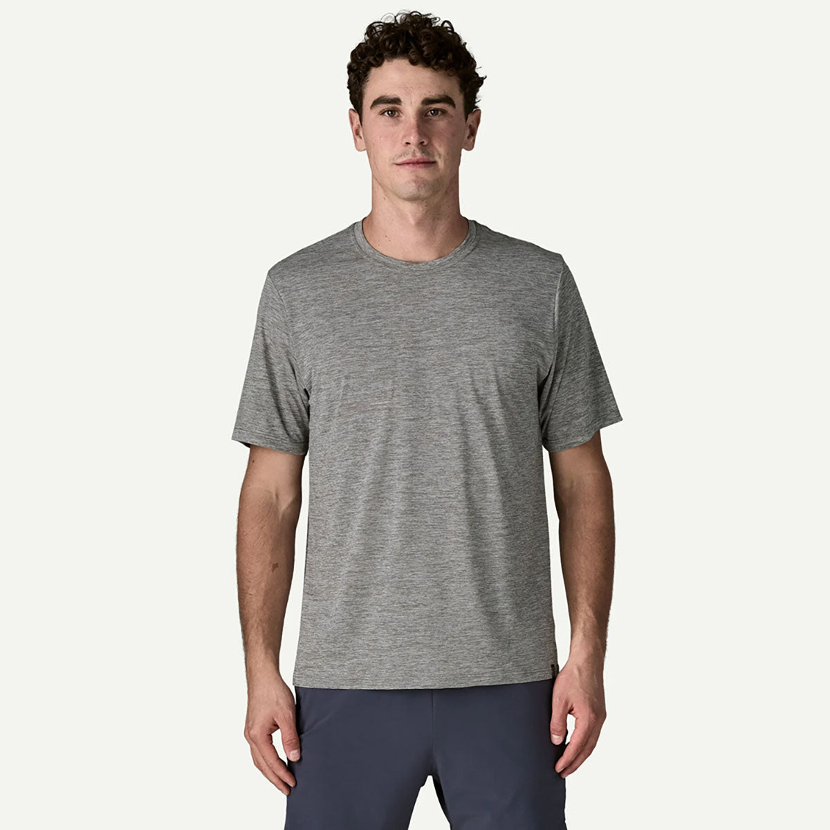 Patagonia Mens Capilene Cool Daily Shirt Feather Grey