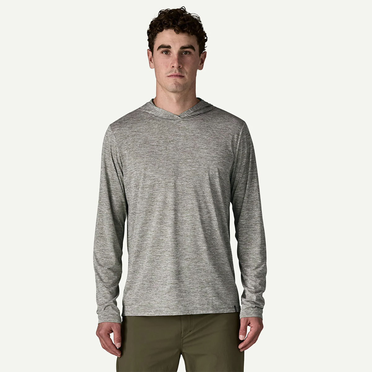 Patagonia Mens Capilene Cool Daily Hoody Feather Grey