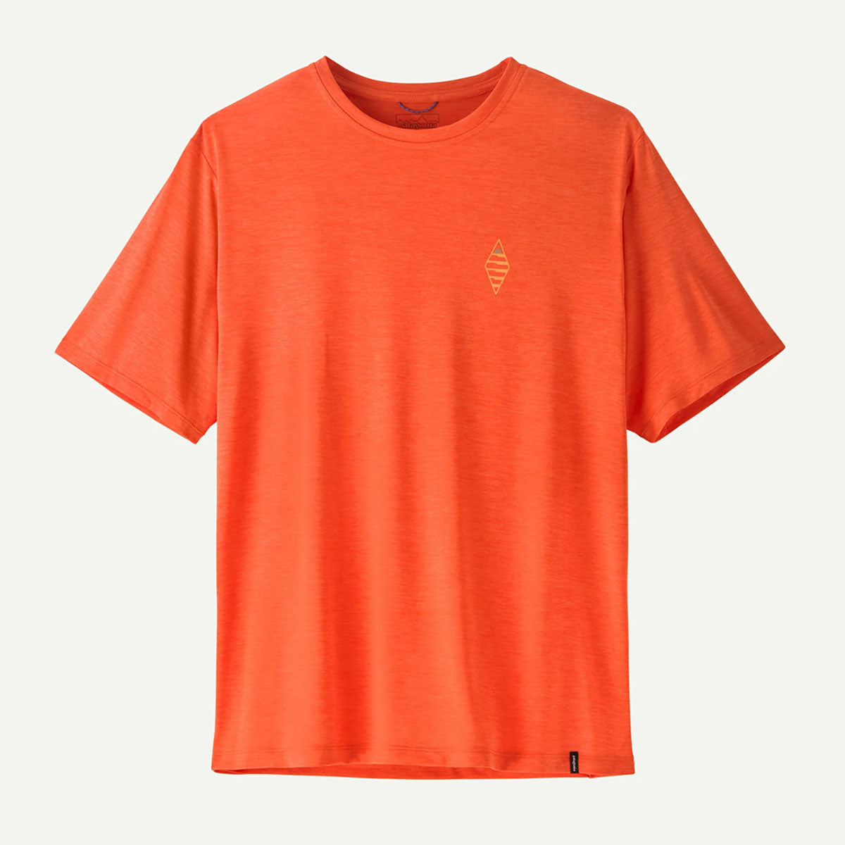 Patagonia Mens Capilene Cool Daily Shirt - Water People Sets Orange Peel - Light Orange Peel X-Dye