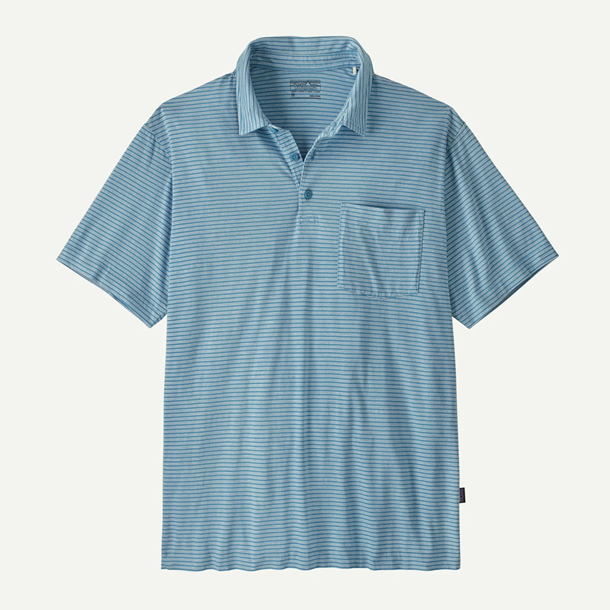 Patagonia Mens Daily Polo Twin Rope: hore Blue / S