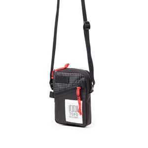Topo Designs Mini Shoulder Bag 961 Black/Grid