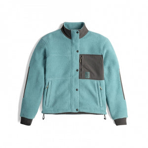 Topo Designs W Summit Rise Full Zip Jacket SaCha Sage/Charcoal