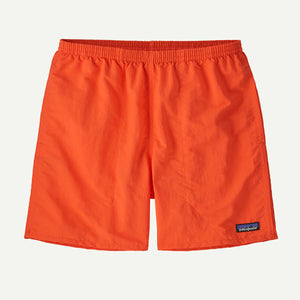 Patagonia Mens Baggies Shorts - 5 in. Orange Peel