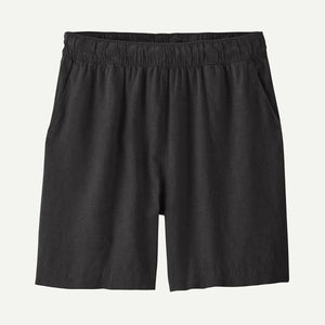 Patagonia Womens Garden Island Long Shorts - 6 Black