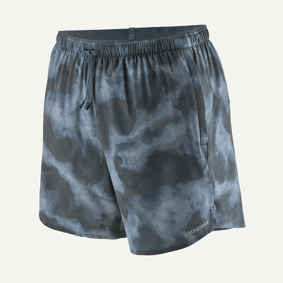 Patagonia Womens Multi Trails Shorts - 5 1/2 in. Sastrugi: Summit Blue
