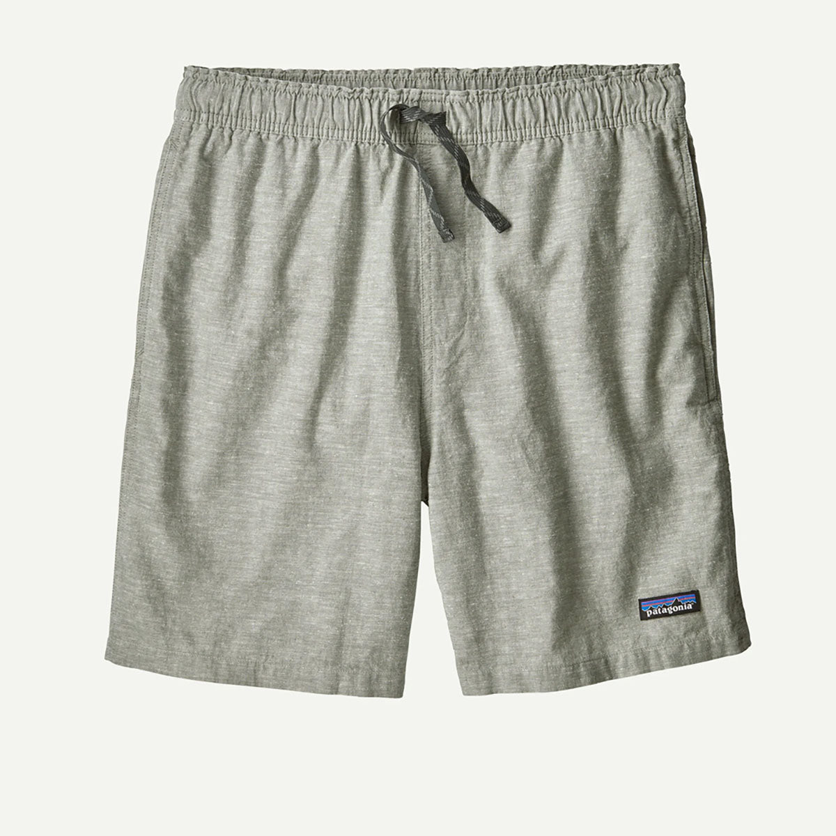 Patagonia Mens Baggies Naturals Chambray: Feather Grey