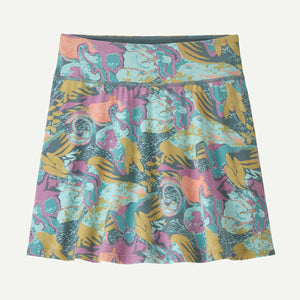 Patagonia Womens Maipo Skort Moon Tripper: Blue Sage