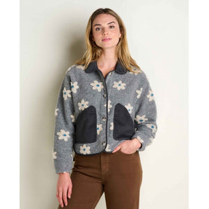 Toad&Co. Womens Sespe Jacket 023 Heather Grey Pattern