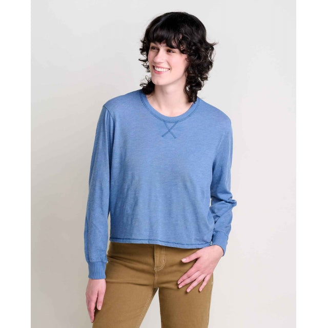 Toad&Co. W Boundless Jersey LS Tee 421 Kyanite