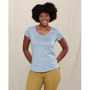 Toad&Co. W Marley II SS Tee 481 Weathered Blue