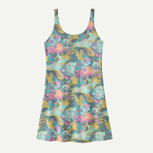 Patagonia Womens Maipo Dress Moon Tripper: Blue age / S