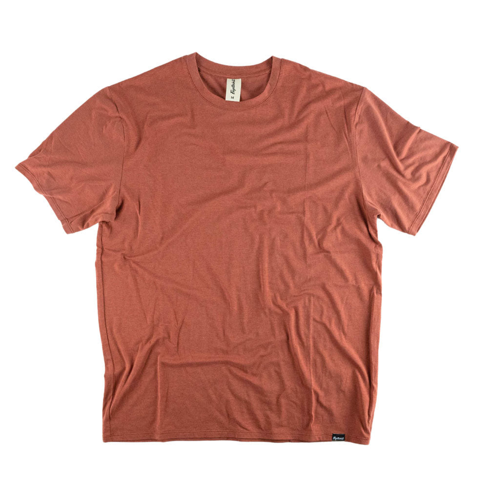 Fayettechill Mens Hobbs SS Tee Burnt Brick
