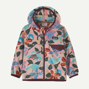 Patagonia Baby Micro D Snap-T Jacket HBMA Hopes and Blooms: Fuzzy Mauve