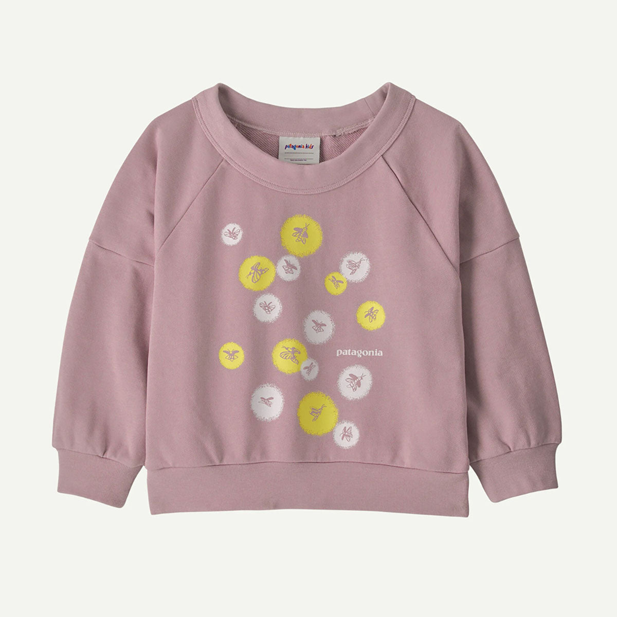 Patagonia Baby Crew Sweatshirt Fireflies: Quiet Violet