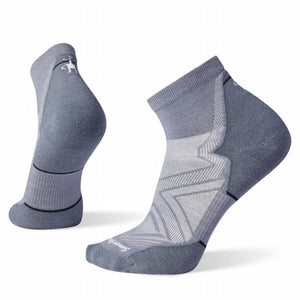 Smartwool Mens Run Targeted Cushion Ankle Socks 111 White/White