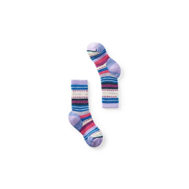 Smartwool Kids' Hike Full Cushion Margarita Crew Socks 46 Ultra Violet / L