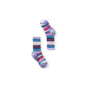 Smartwool Kids' Hike Full Cushion Margarita Crew Socks 46 Ultra Violet / L