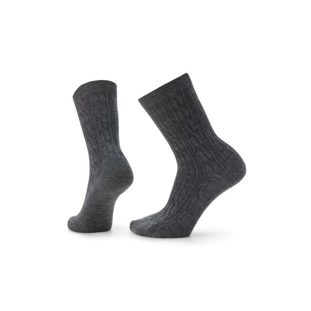 Smartwool Womens Everyday Cable Crew Socks A81 oonbeam / M