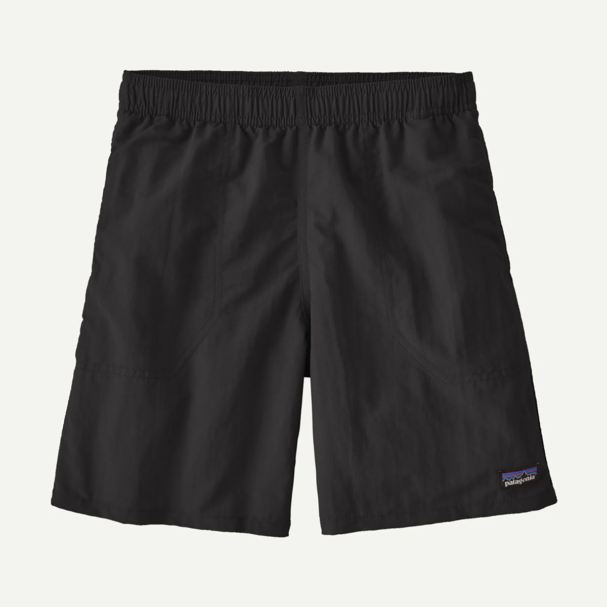 Patagonia Kids Baggies Shorts 7 Lined Black