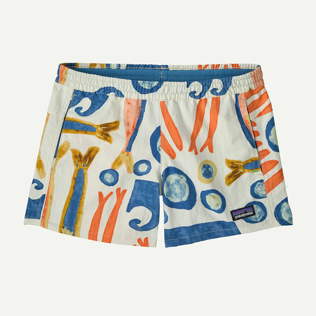 Patagonia Kids Baggies Shorts 4 - Unlined Sardines: Natural