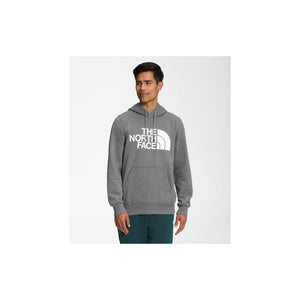 The North Face Men's Half Dome Pullover Hoodie GAZ TNF Medium Grey Heather/TNF White