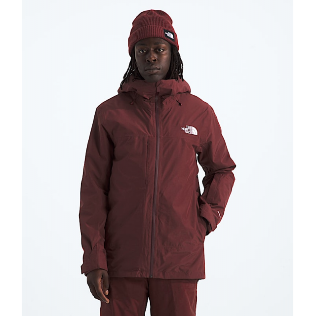 The North Face Mens ThermoBall Eco Snow Triclimate Jacket 0VO Sumac