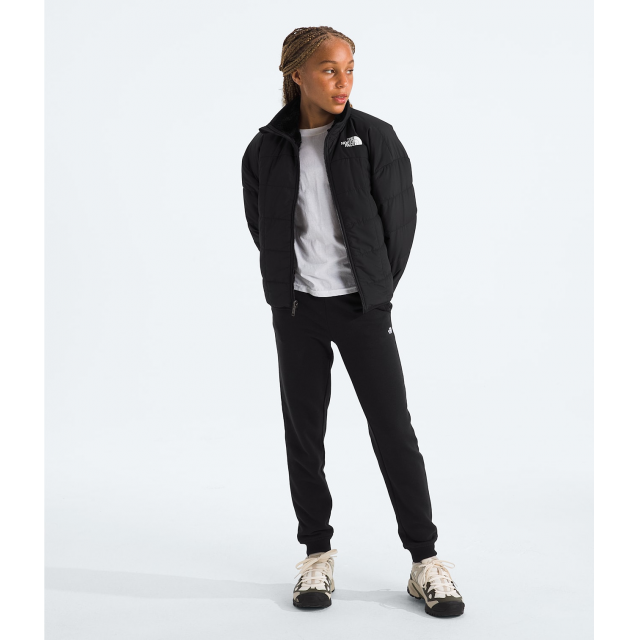 The North Face G Reversible Shasta Full Zip Jacket JK3 TNF Black