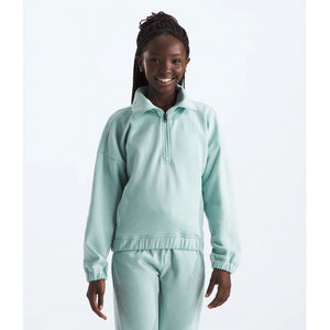 The North Face G Camp Fleece 1/4 Zip 1OC Muted Pine