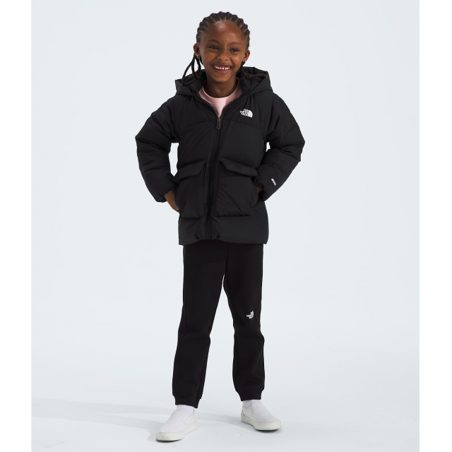 The North Face Kids North Down Fleece-Lined Parka JK3 TNF Black