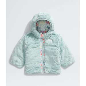 The North Face Baby Reversible Shasta Full Zip Hooded Jacket 3XO Muted Pine Folk Floral Tossed Print