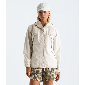 The North Face W Antora Rain Jacket QLI White Dune