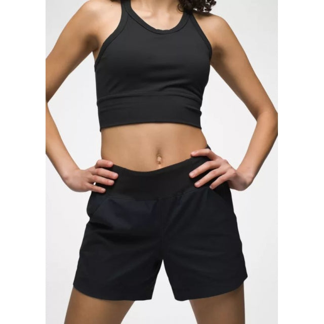 Prana W Koen 5" Short 001 Black