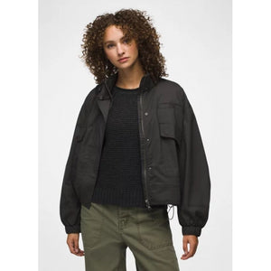 Prana W Palisades Ripstop Jacket 020 Dark Iron