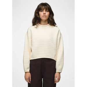 Prana W Send Off Pullover 250 Sweet Cream