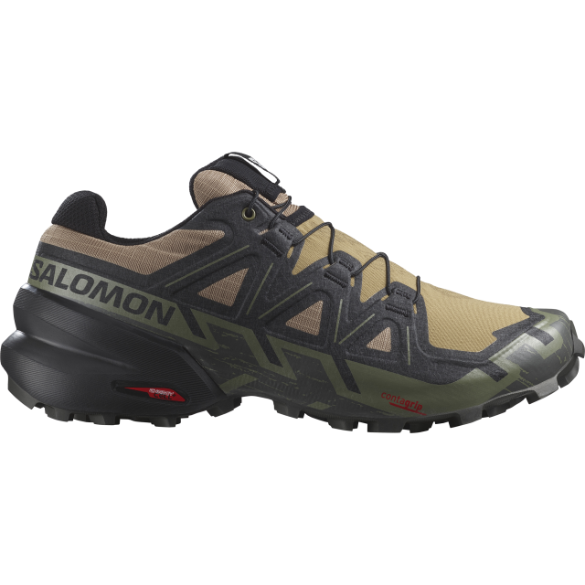 Salomon Mens Speedcross 6 Kelp/Black/Deep Lichen Green